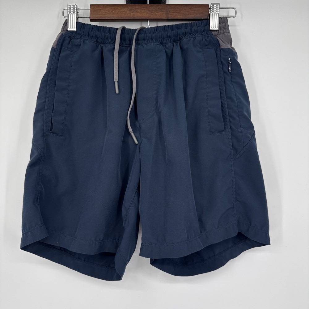 Birddogs Mens Drawstring Shorts S Boom Lined Gym Travel Golf Swim Blue